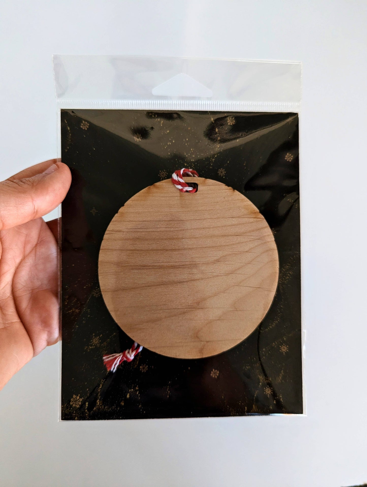 Definitely Not A Mimic Wooden Ornament