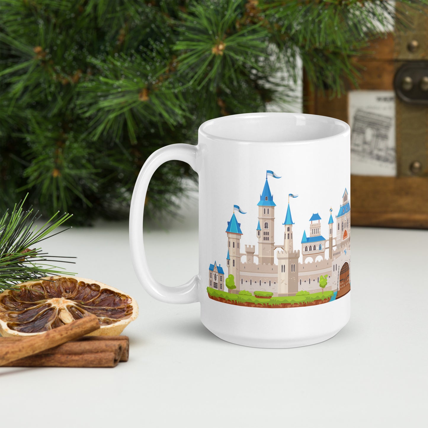 Panoramic Castle Mug