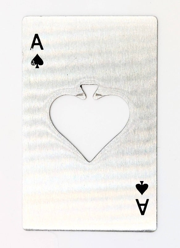Playing Card Bottle Opener