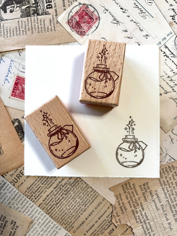 Potion Bottle Rubber Stamp
