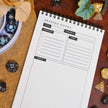 Adventure Log Session Notes Journal