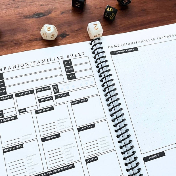 Record of Adventure 5e Character Journal