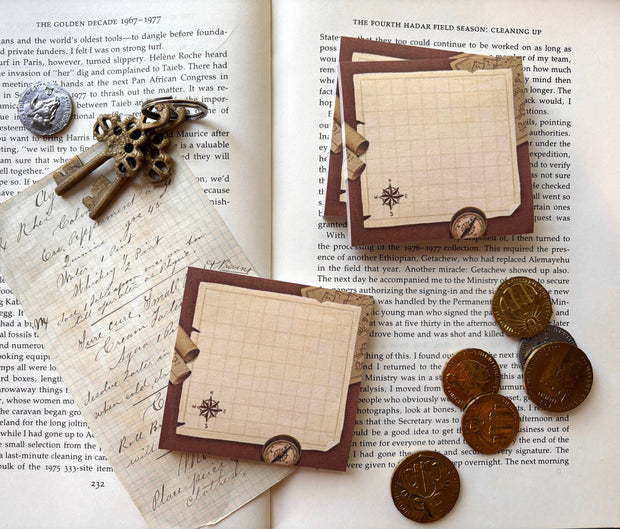 Cartographer's Map Sticky Notes