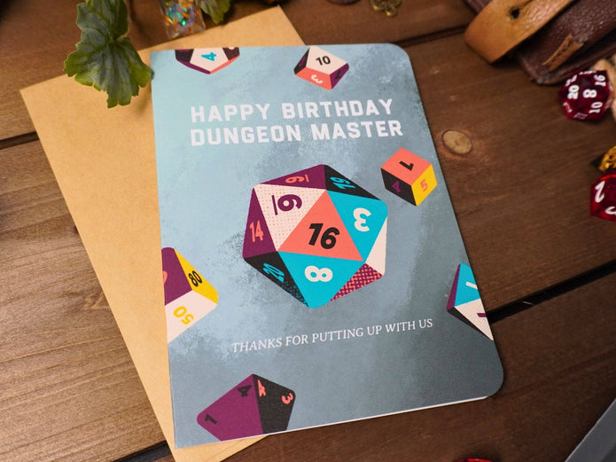 Dungeon Master Birthday Card
