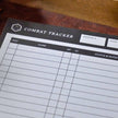 Combat Tracker Initiative Notepad