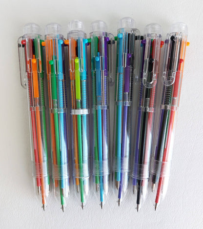 Multi 6 Color Pen