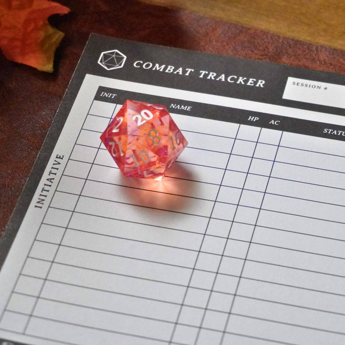 Combat Tracker Initiative Notepad