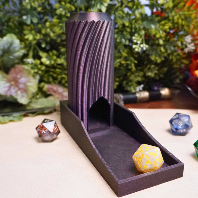Mini Spiral Dice Tower