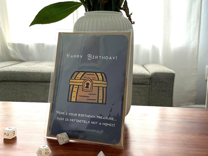 Not A Mimic Birthday Card