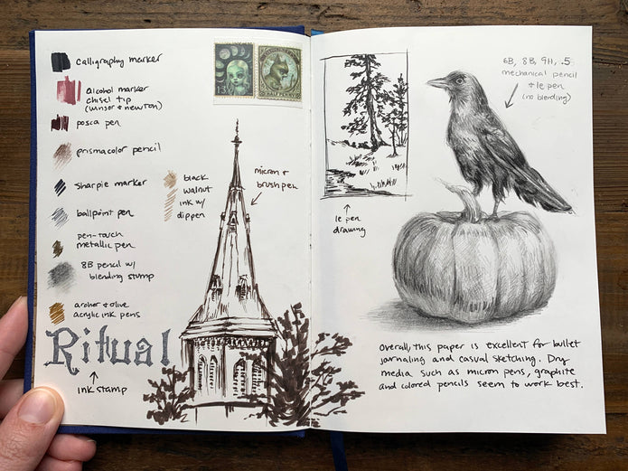 The Astronomer - B6 Vegan Blank Notebook