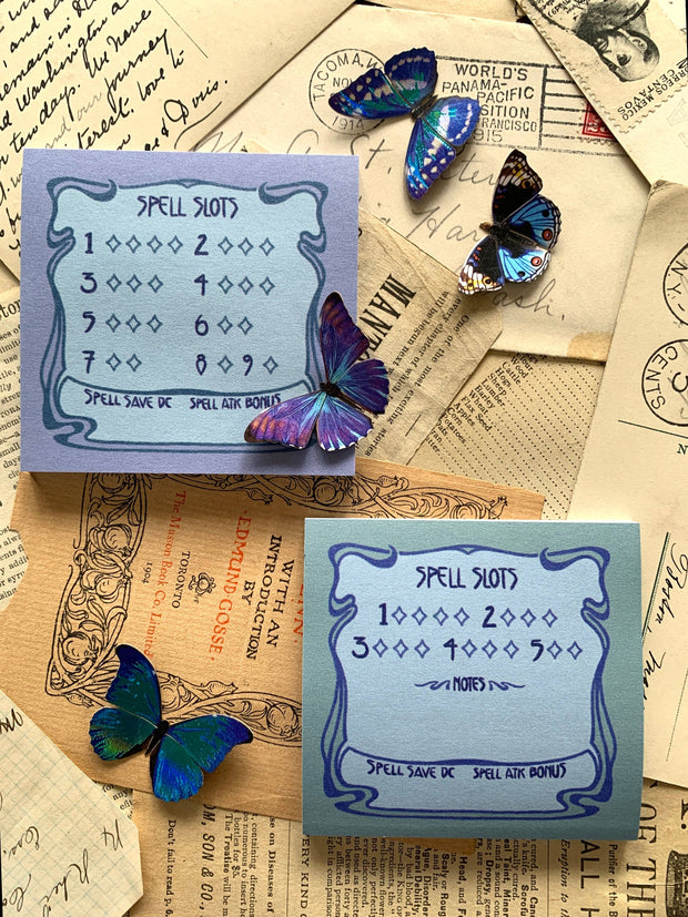 Spell Slot Sticky Notes