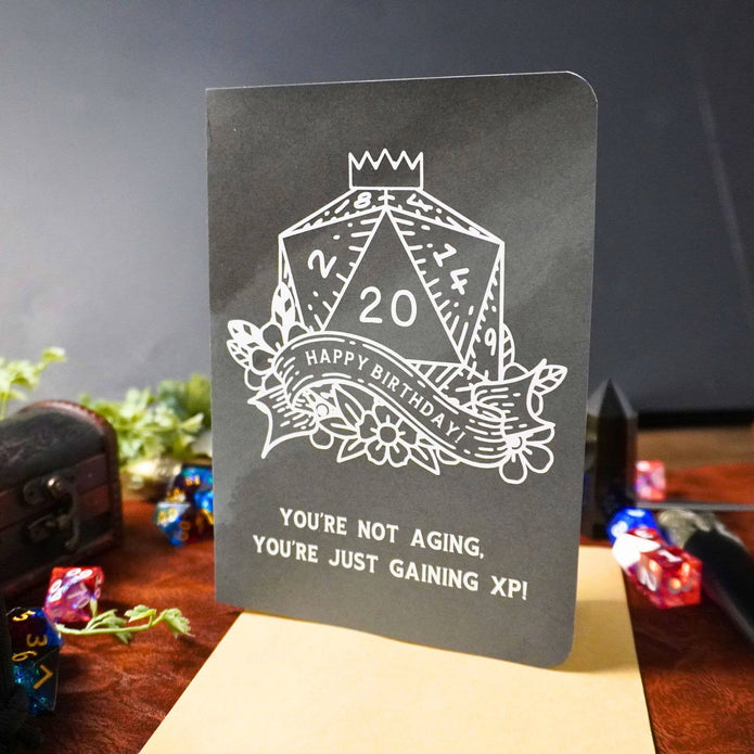 You're Not Aging Birthday Card