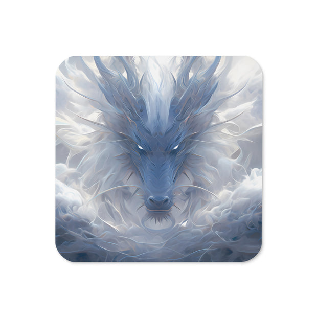 Misty Dragon Cork-back Coaster