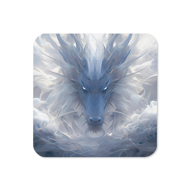 Misty Dragon Cork-back Coaster