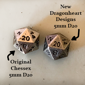Micro Dice 7-die Polyhedral Set