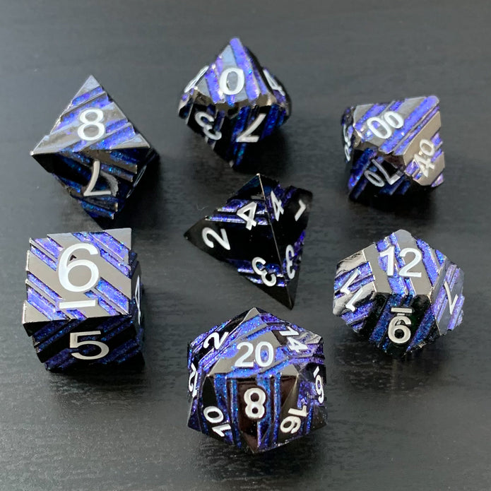 Dark Fortress Metal Dice Set
