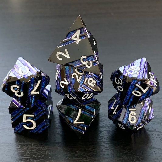 Dark Fortress Metal Dice Set