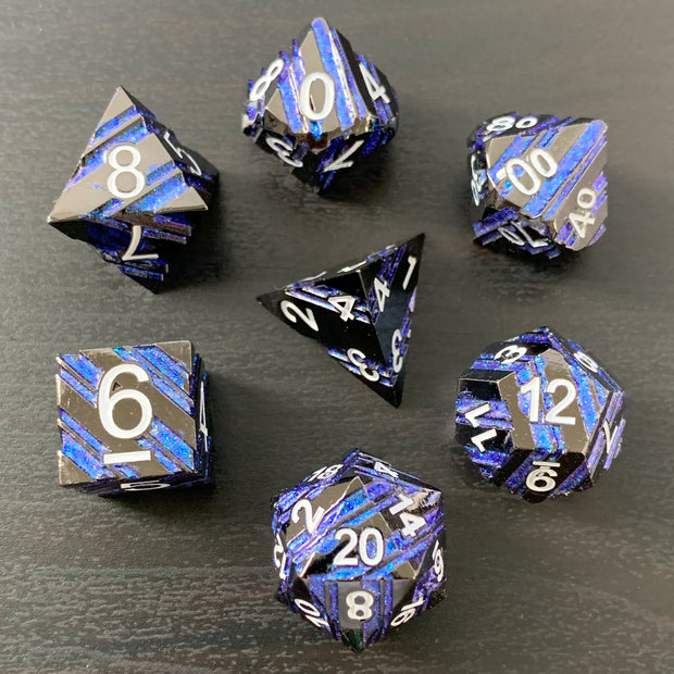 Dark Fortress Metal Dice Set