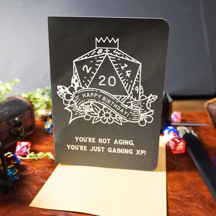 You're Not Aging Birthday Card