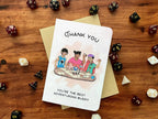 Thank You Adventuring Buddy Greeting Card