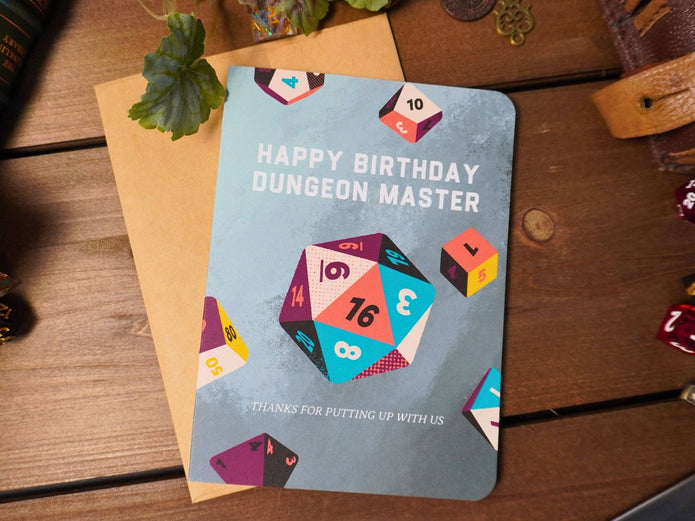 Dungeon Master Birthday Card