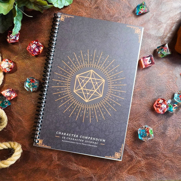 Character Compendium 5e Multi-Character Journal