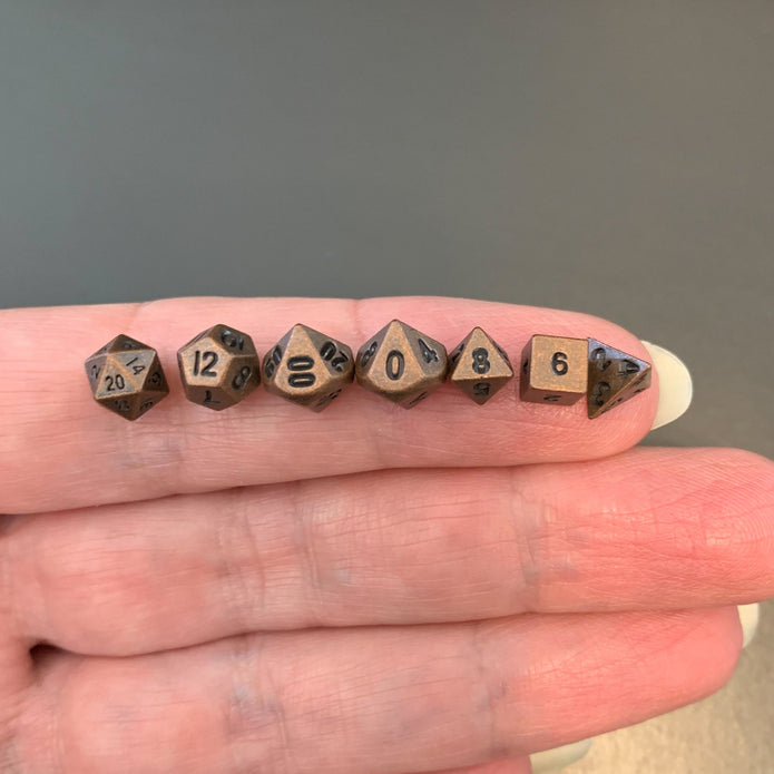 Micro Dice 7-die Polyhedral Set