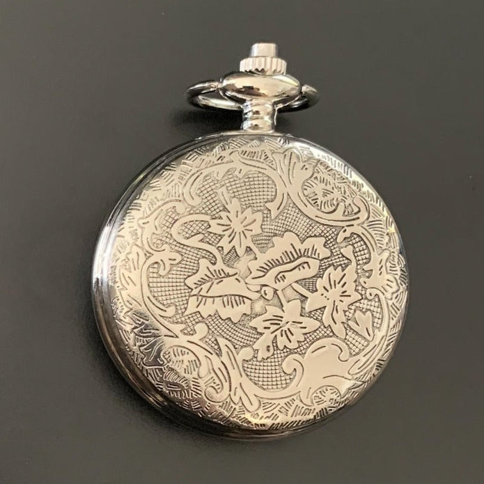 Octopus Pocket Watch Shell with Metal Micro Dice Set