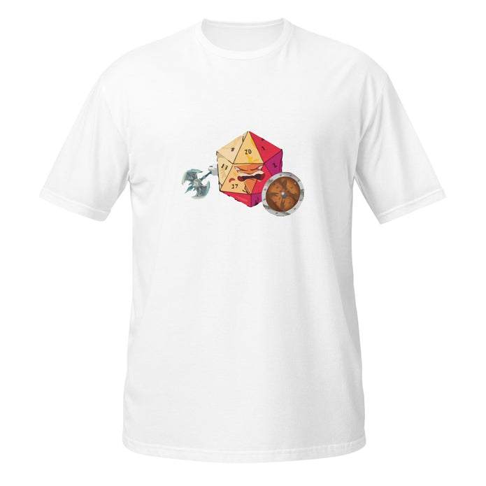 Camiseta unisex Luchando contra D20