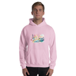 Watercolor Castle Unisex Hoodie