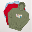 Watercolor Castle Unisex Hoodie