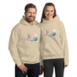 Watercolor Castle Unisex Hoodie