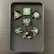 Verdant Fortress Metal Dice Set