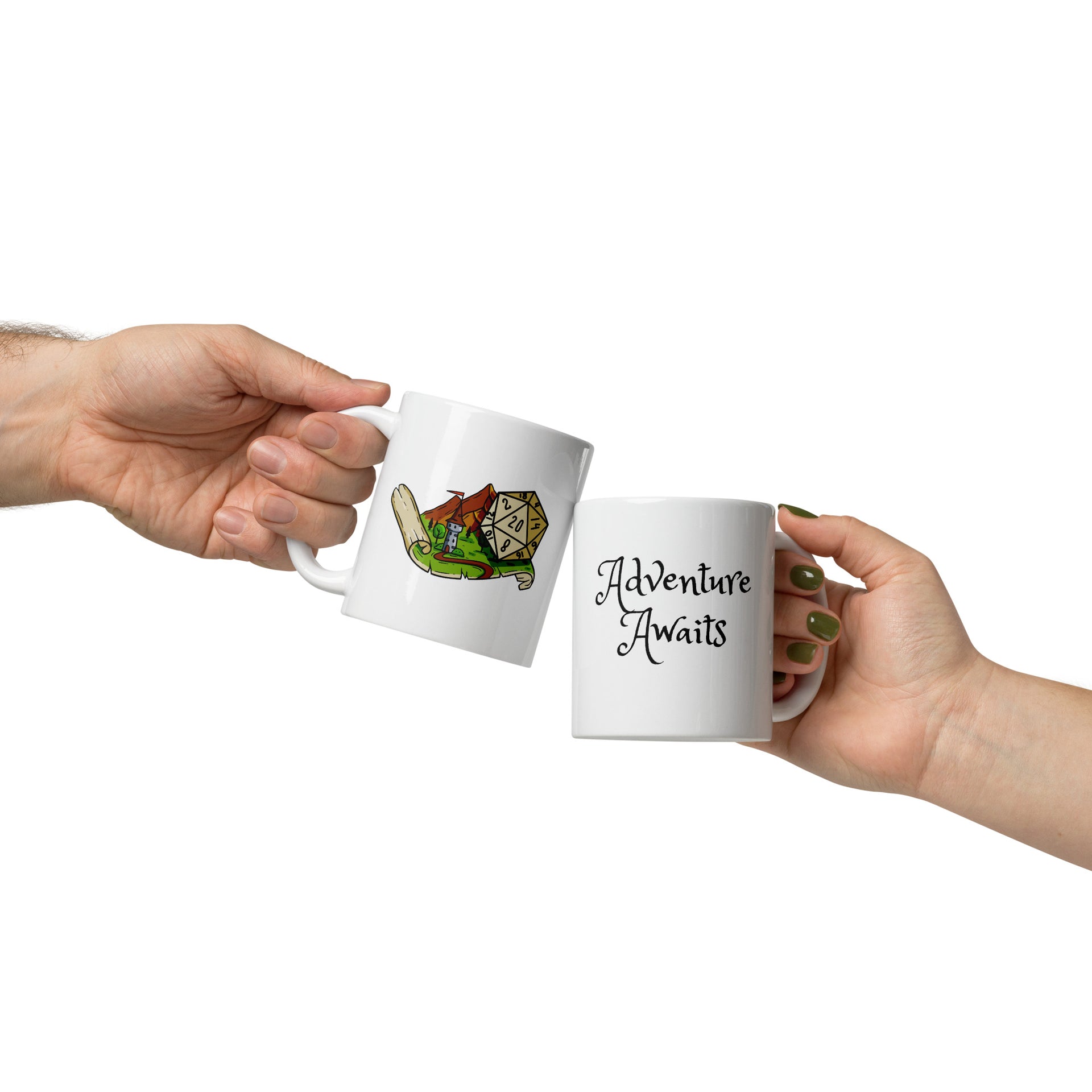Adventure Awaits Mug – Playful Mimic