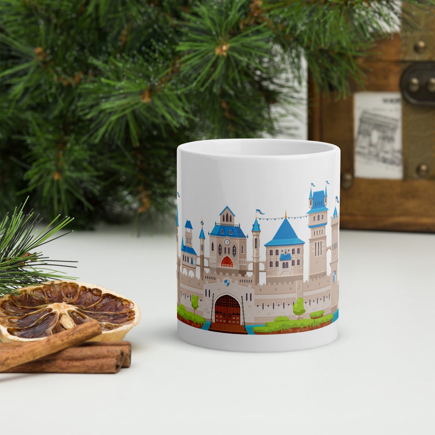 Panoramic Castle Mug