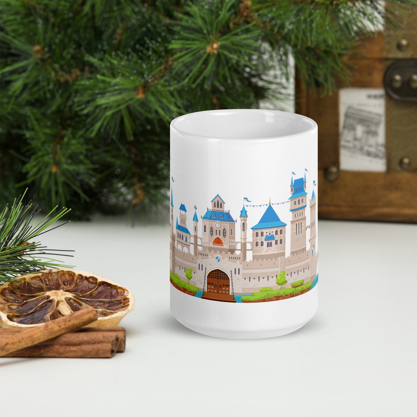 Panoramic Castle Mug