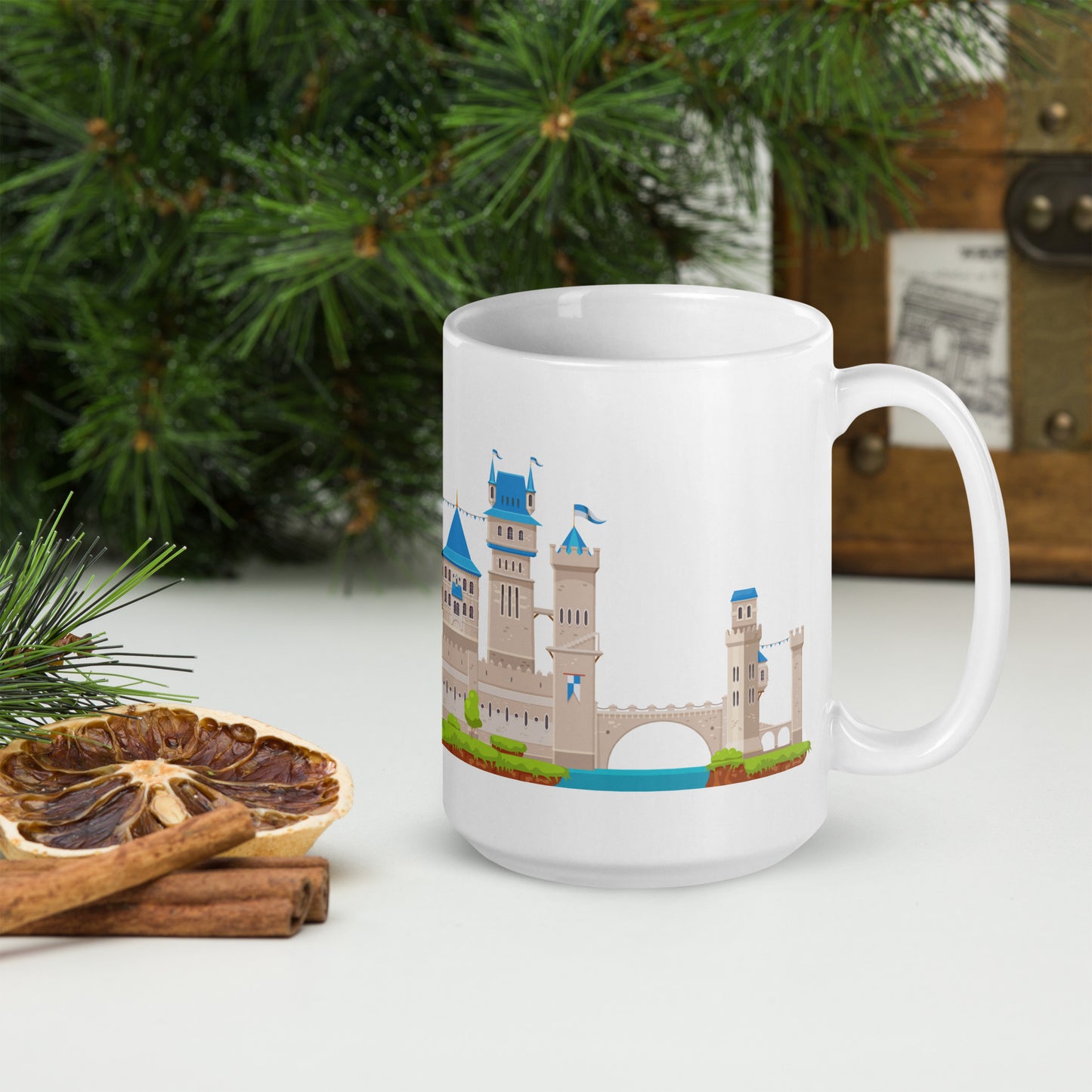 Panoramic Castle Mug